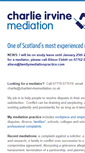 Mobile Screenshot of charlieirvinemediation.co.uk